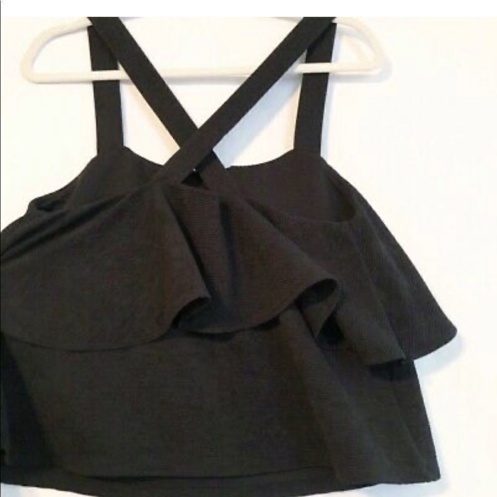 ✨HP✨Madewell Texture & Thread Tiered Tank✨ - Picture 7 of 9
